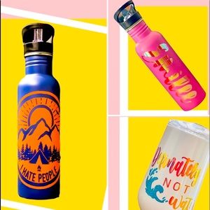 Personalized Steel Tumblers